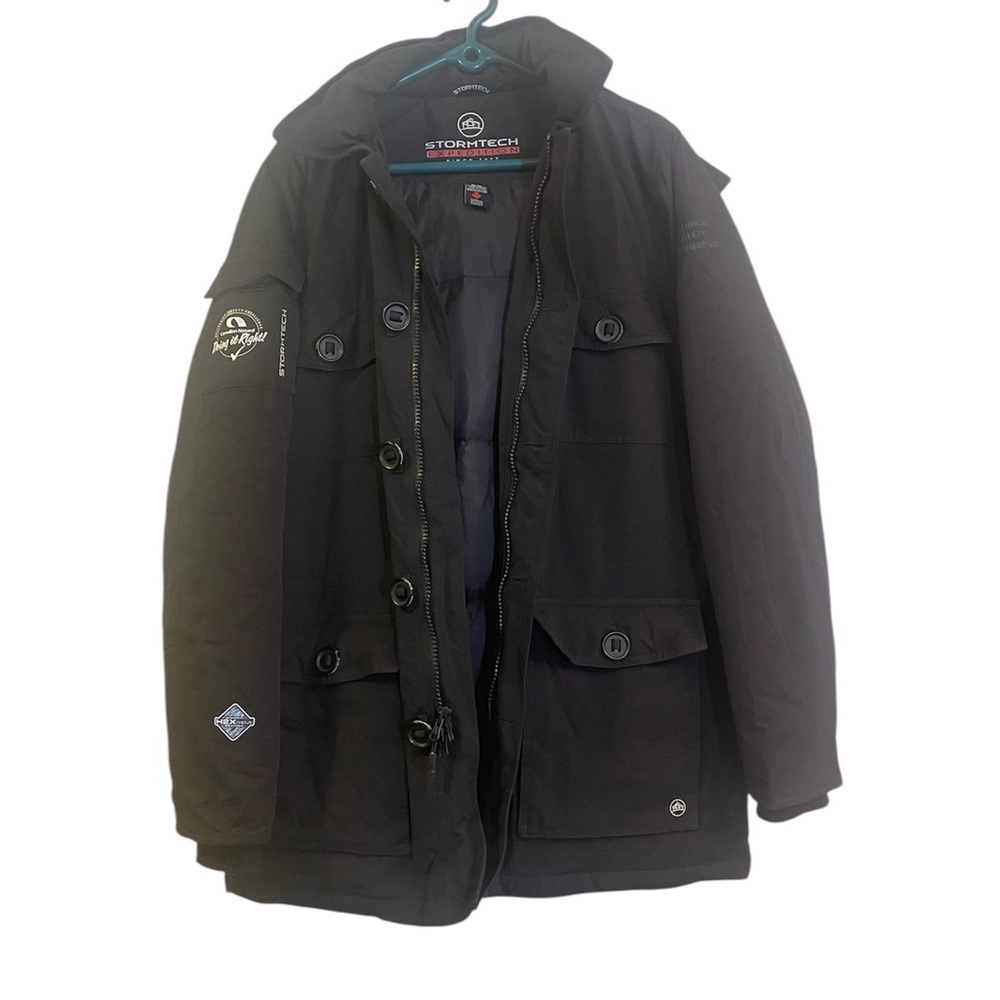 Stormtech H2Xtreme Black Waterproof Jacket M - Spring 2025 Must-Have! 🌧️⚡️🌨️
